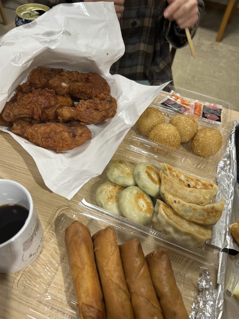 のぶクラス忘年会、中華